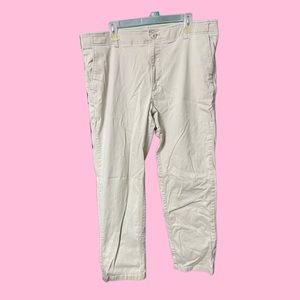 Lee Extreme Comfort Mens Straight Fit Khaki Pants 40x32